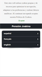 Mobile Screenshot of pensionjoakina.com